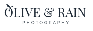 Olive and Rain Transparent Logo